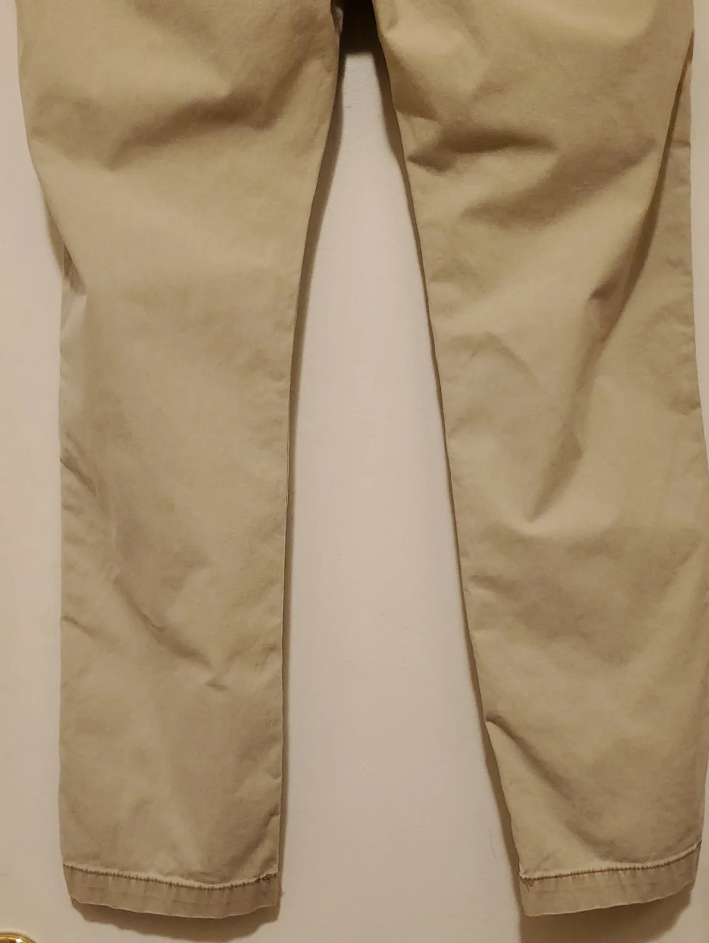 Hollister Men's Chino + Jogger Cream/Tan Size XL